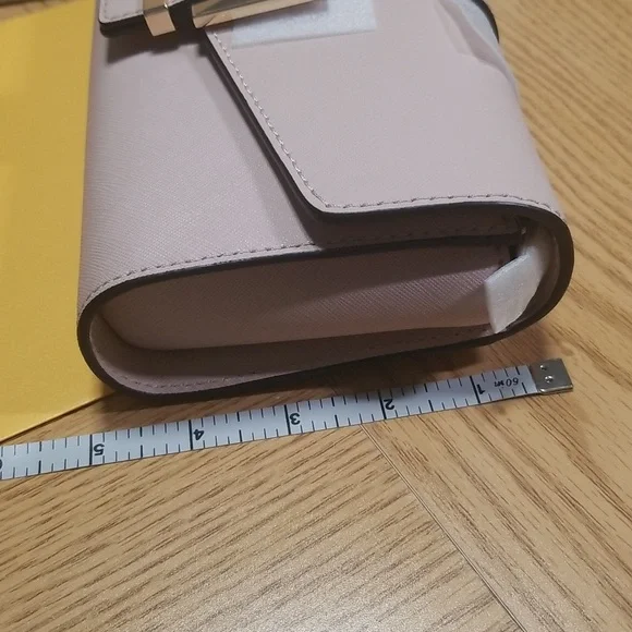 Michael Kors Penelope MD Clutch In Soft Pink NWT - Picture 4 of 11